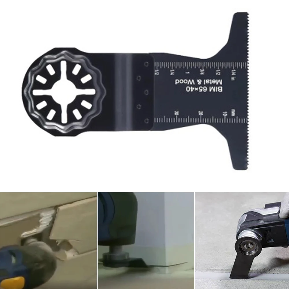 

65mm Saw Blades Saw Blades Black Cutting High Carbon Steel Metal Multi Tool Oscillating Tools Plastic Wood Cutting