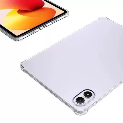 Чехол для Funda Redmi Pad 2 Pro 12,1 дюйма Xiaomi PocoPadRedmi Pad Pro12.1, прозрачная задняя крышка из ТПУ для планшета с 4 противоударными подушками (art.: 3920d3482ebf2) - 3920d3482ebf2