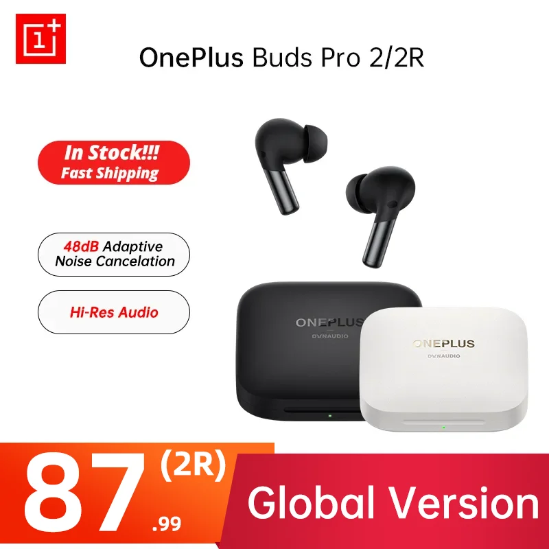 

original OnePlus Buds Pro 2/ 2R Cervical spine health management Dolby Atmos spatial audio background noise cancellation