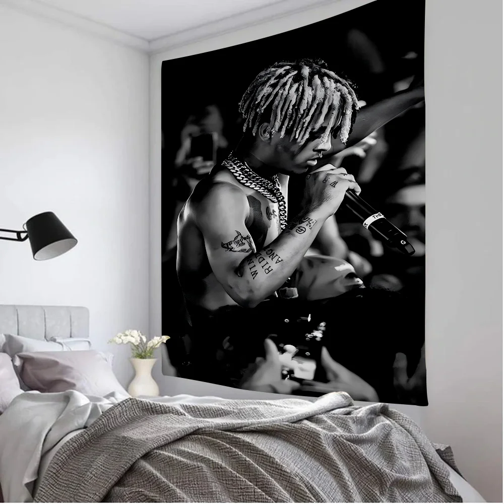 X-XXXTENTACION Hot Rapper Anime Tapestry Indian Buddha Wall Decoration Witchcraft Bohemian Hippie Hanging Sheets