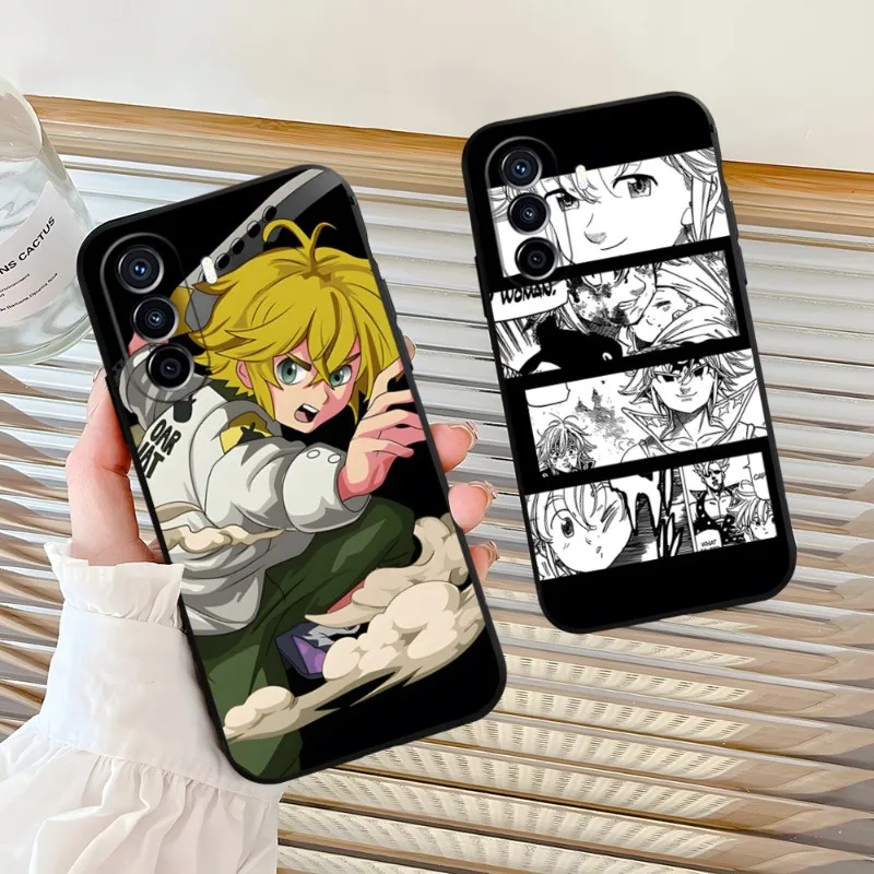 

Meliodas Anime Phone Case For Huawei Y7 Y7A Y9 Y7P Y6 Y6Pro Y5 Y5P Prime 2020 2019 2018 2017 Nova 9S 9RO 9SE Balck Cover