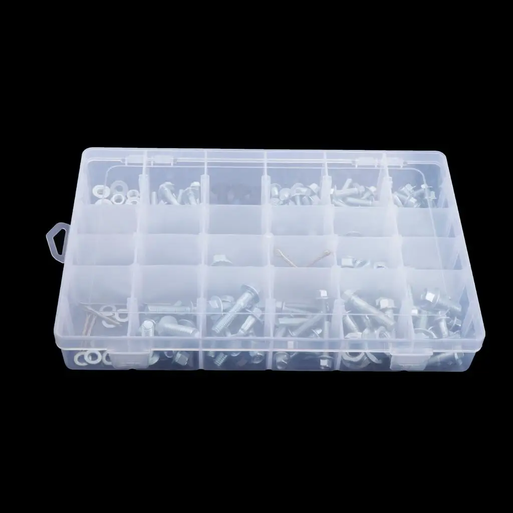 

Motorcycle 160x Pack Nuts & Bolts Kit For Japanese Motocross Bike