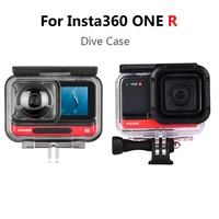 for insta360 one r dive case 4k wide angle dual lens 360 mod waterproof box for insta 360 r accessories