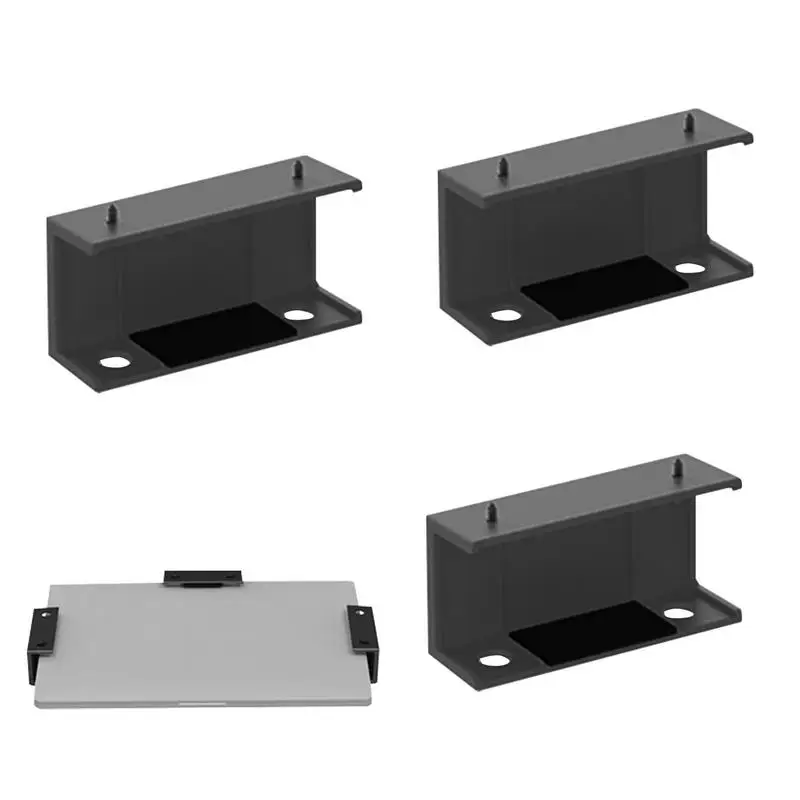 

Подставка под ноутбук, под стол, стойка, держатель для хранения ноутбука, лоток против царапин с винтами, многофункциональный кронштейн для модема