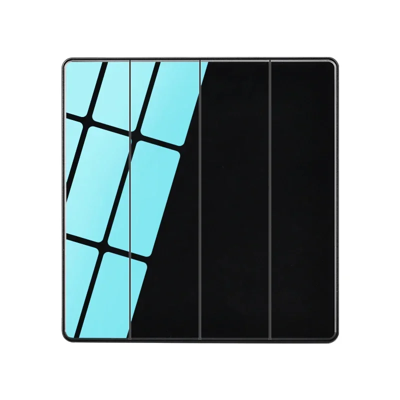 Настенный выключатель из закаленного стекла 86 видов розетка настенная панель