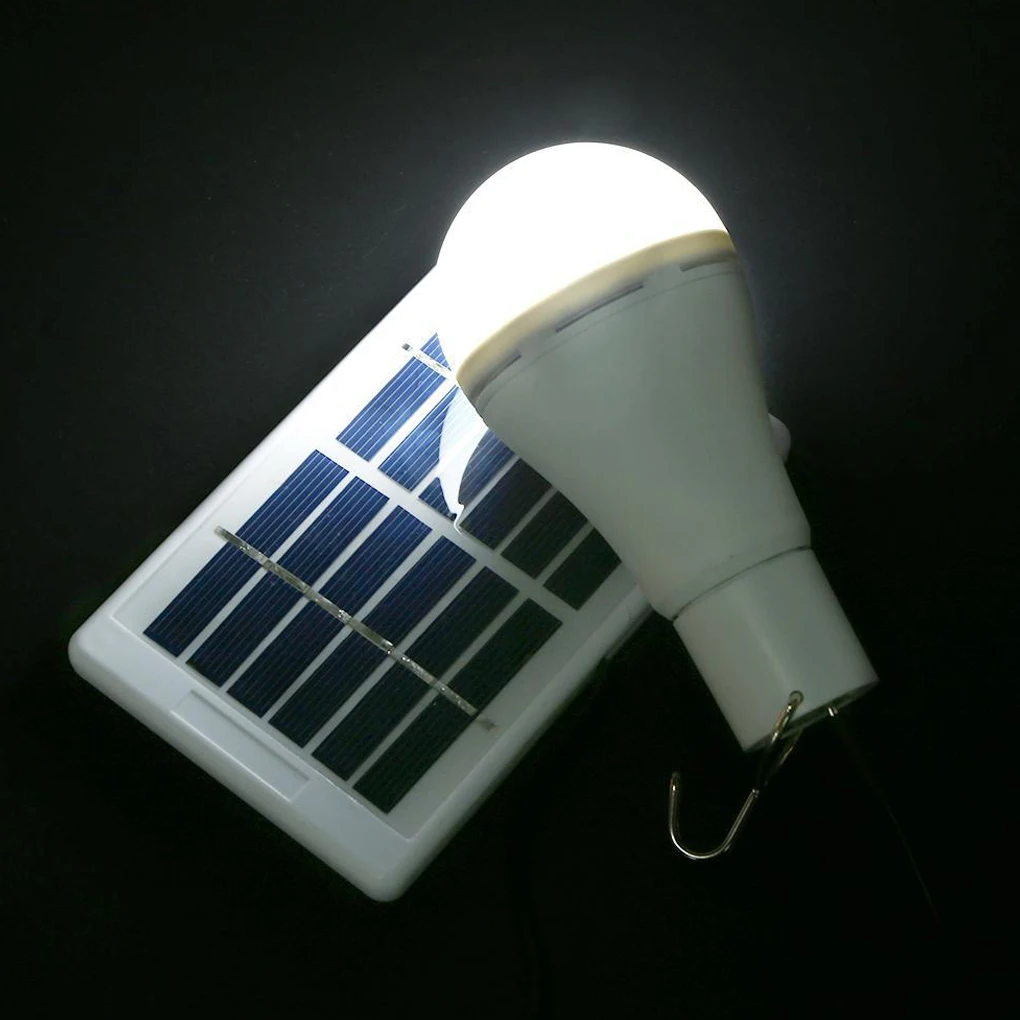 

Camping Traveling Emergency Solar Powered Light Canopy Awning Tent Lightbulb Remote Control Bulb Lighting Accessory 7W