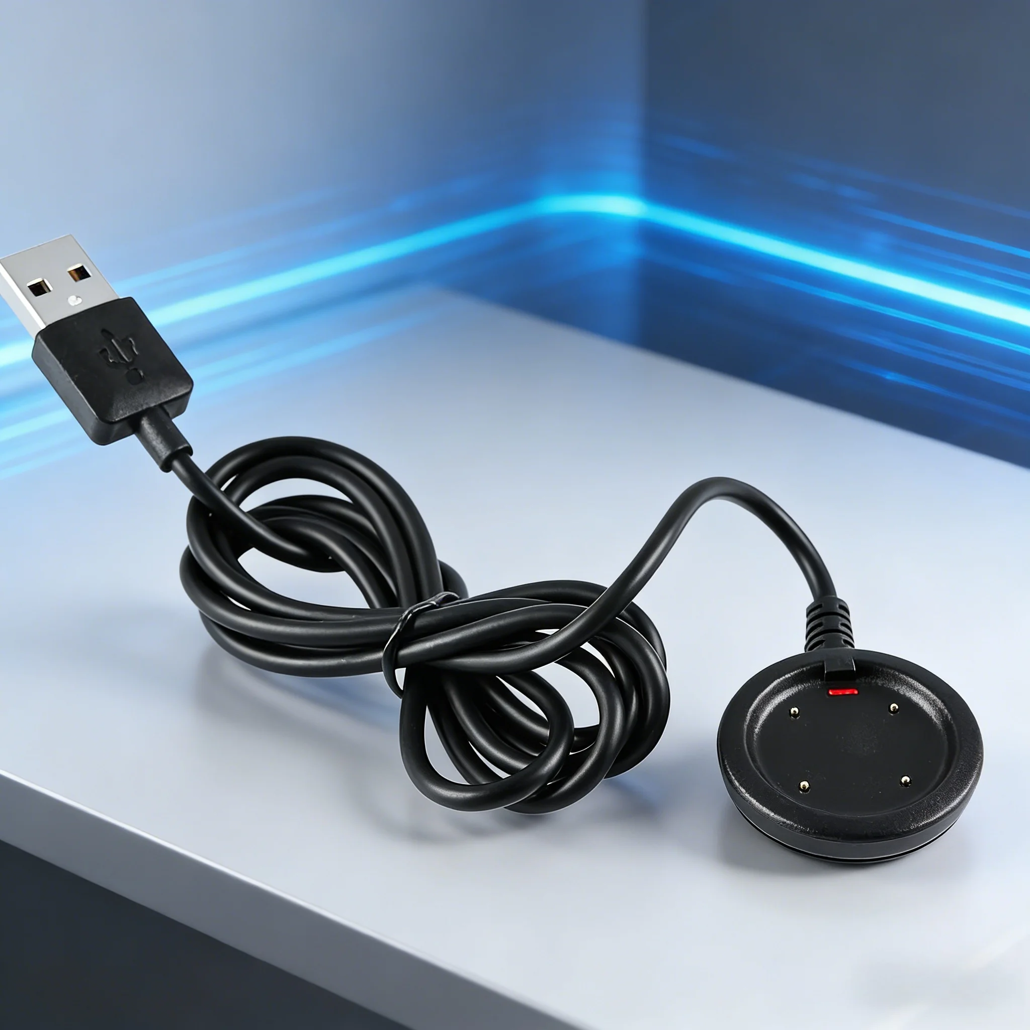 Фото Зарядный и передаточный USB-кабель для смарт-часов Polar Vantage V2 / M2 / V / M, Grit X, Ignite, 1 м, сменное зарядное устройство №1