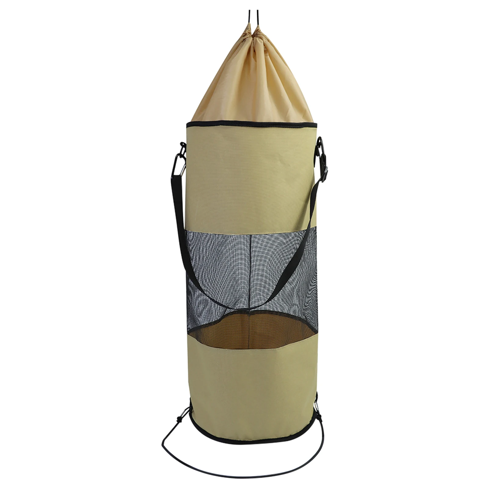 

Pouch Lightweight Boat Trash Bag Outdoor Portable Mesh Leakproof Durable Hanging For Kayak Camper Washable Garbage Storage