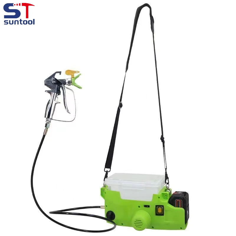 Портативный Электрический краскопульт домашний безвоздушный распылитель