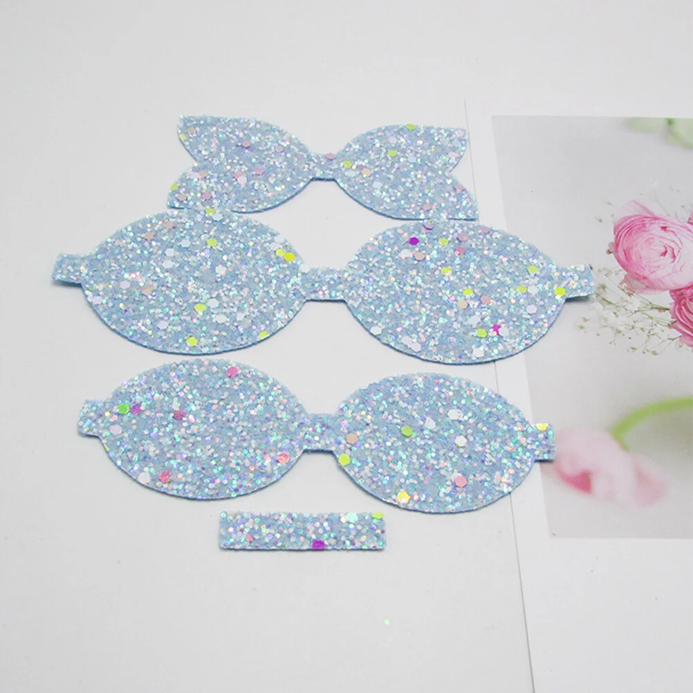 

4 Pcs Bow Piece Hair Clip Making Decor Accessories Clips Hair Clips For Kidsate Supplies Pin Material Child Tie