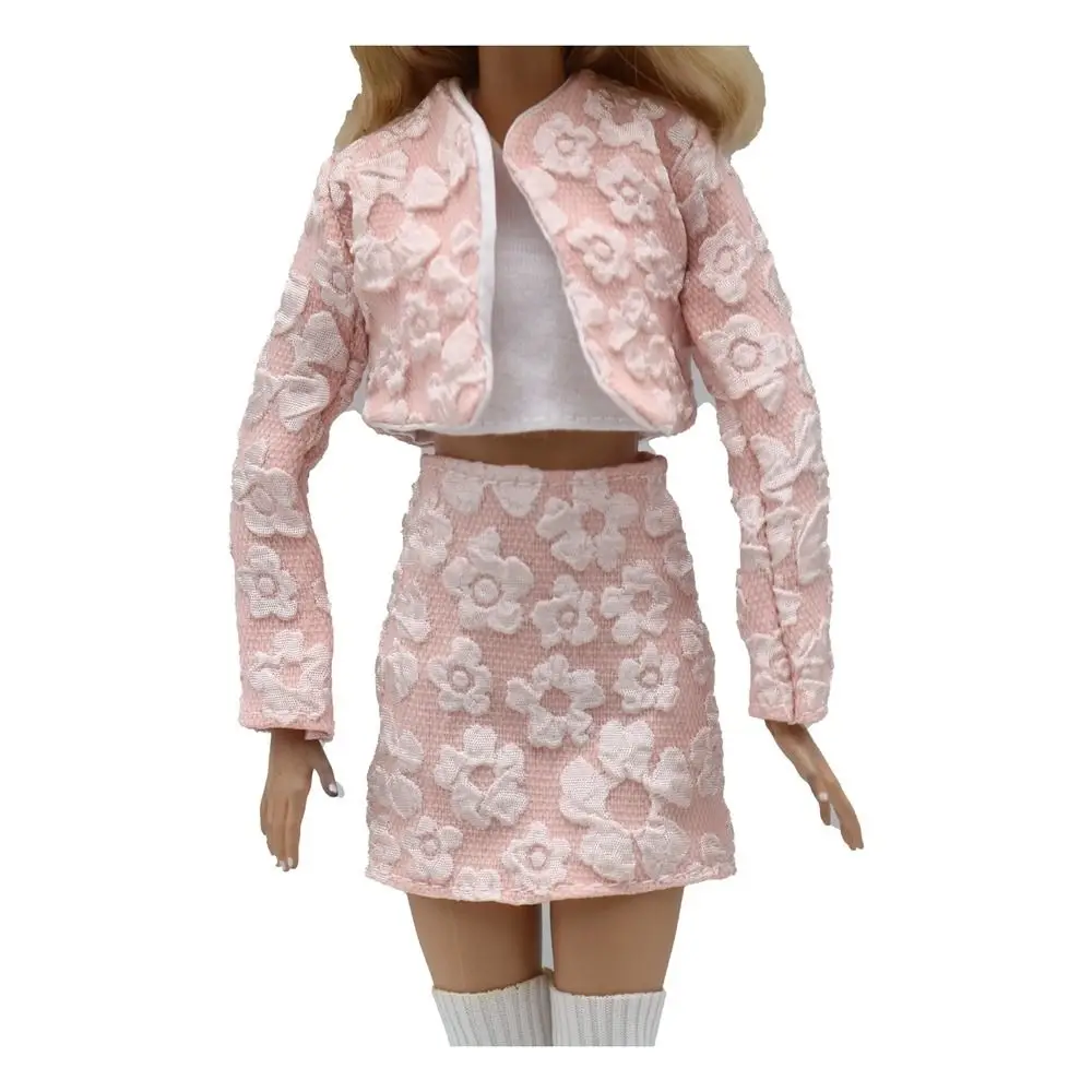Фото New Fashion Doll Clothes Casual Handmade Winter Wear Skirt Doll Wearing Socks 1/6 Doll/29~32cm Doll №2