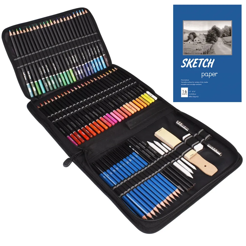 

Professional Pencil Set Drawing Sketch Pencils 96pcs Art Supplies Color Pencil Art Sketching Shading Artist Pencil for Beginners