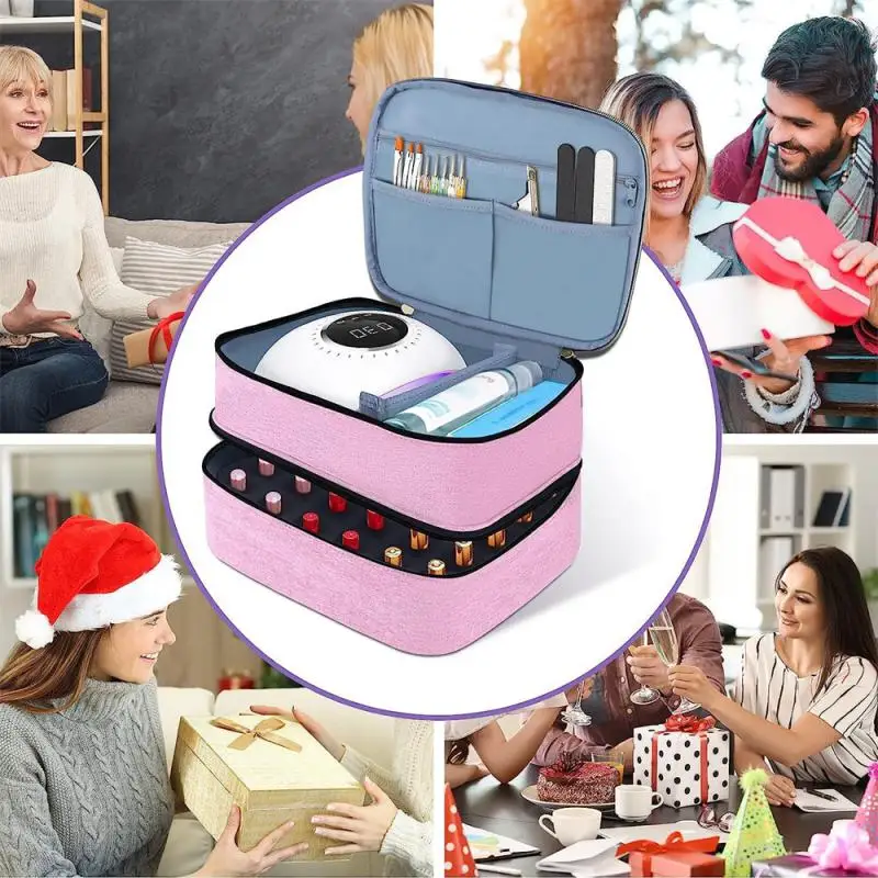 

Сумка для хранения водонепроницаемая двухслойная портативная коробка для хранения износостойкая 380 г коробка для хранения домашняя ручная косметичка