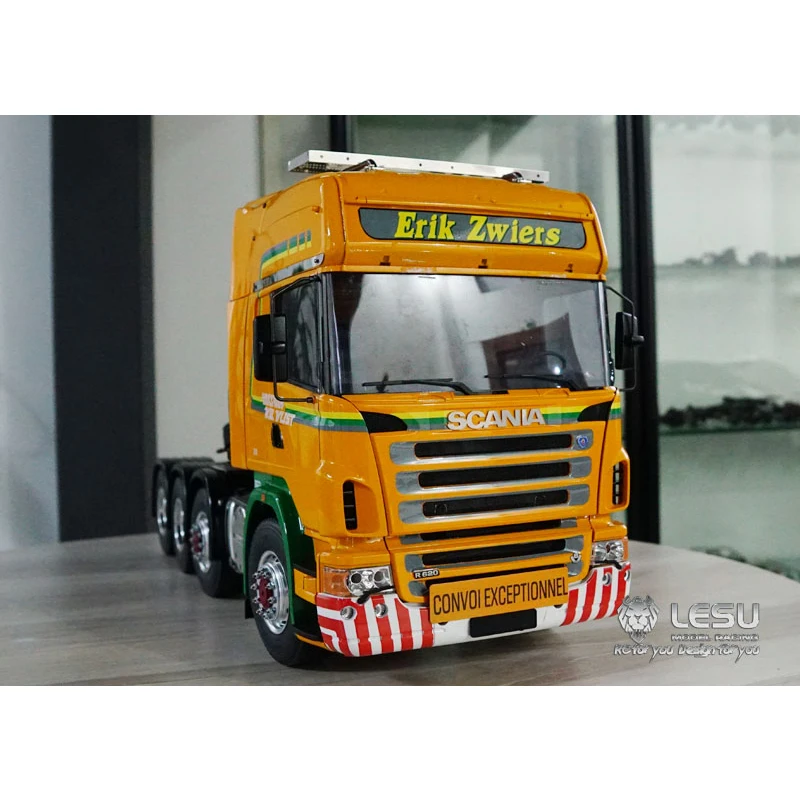 1/14 грузовик с дистанционным управлением игрушечная кабина световая стойка