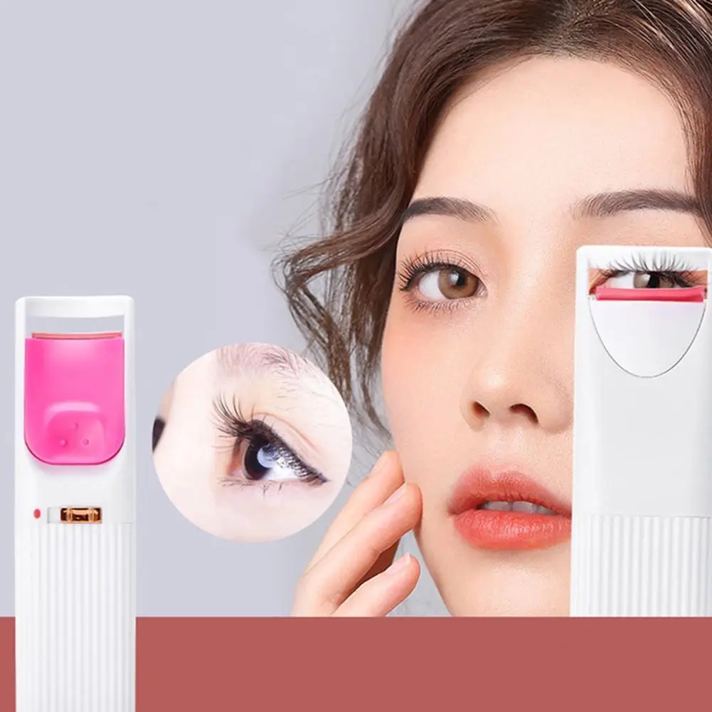 

Обновленный пинцет с электрическим подогревом для завивки ресниц, длинный женский макияж, косметика для глаз, автоматический долговечный и...