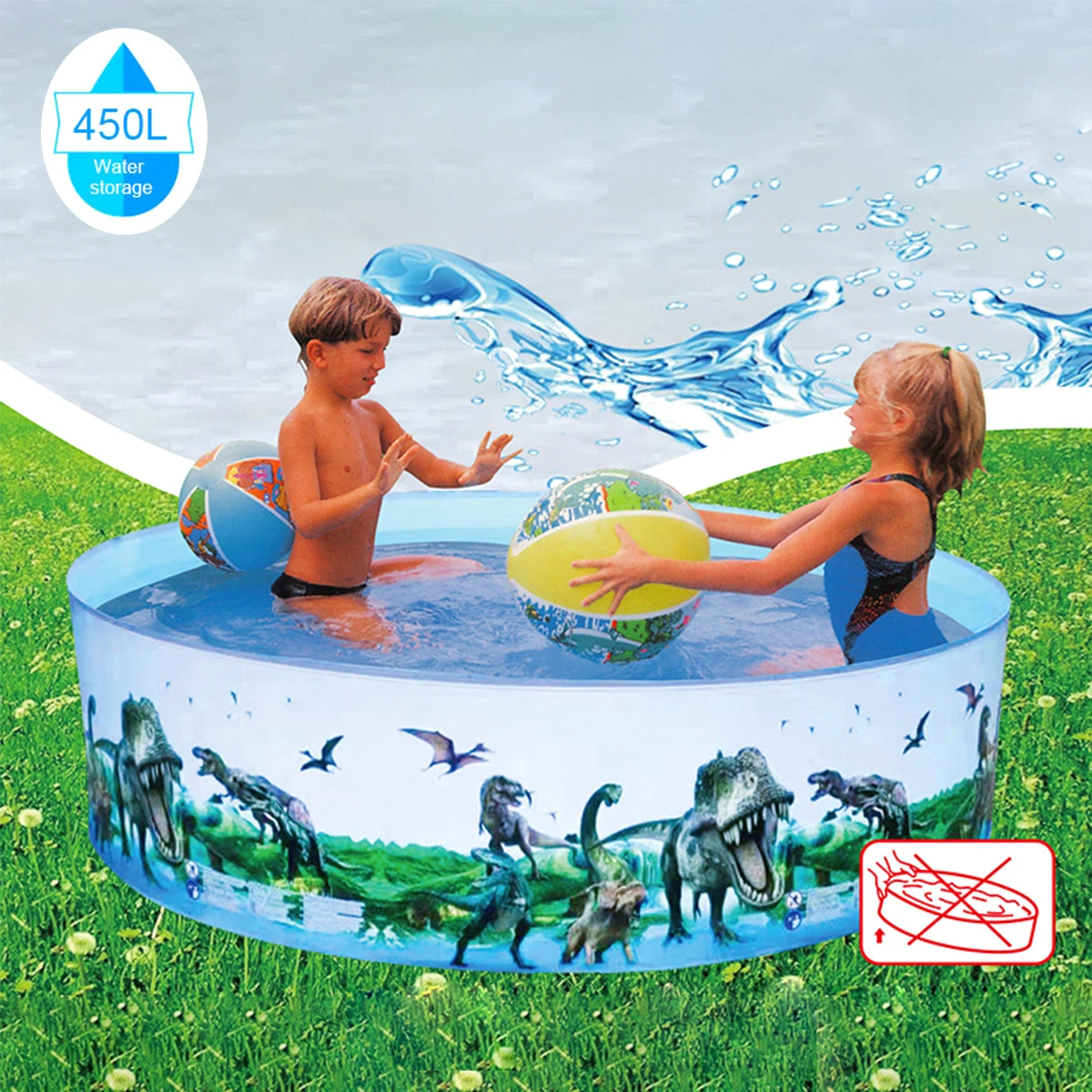 

Summer Inflatable Foldable Floating Row Swimming Pool Water Hammock Air Mattresses Bed Beach Pool Toy Outdoor Swimming Pool