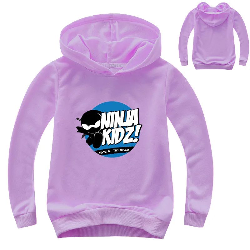 

Kids Anime Game NINJA KIDZ Hoodies Boys Girls Autumn Full Sleeve Sweatshirt Child Baby Cartoon Hoody Coat Tops Jacket Clothing