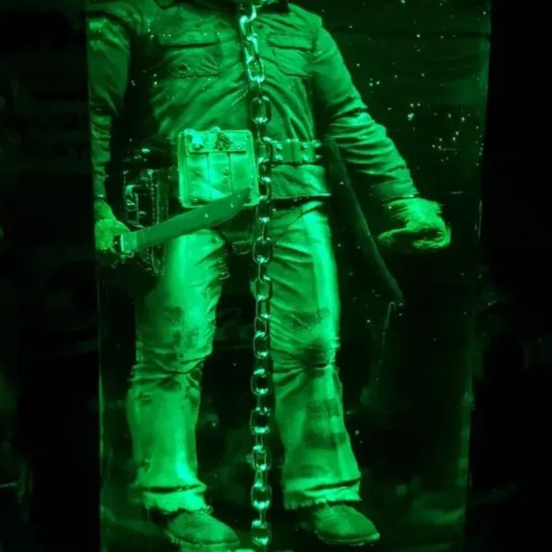 Цена Украшение для аквариума в виде пятничной фигурки, коллекционная водяная лампа 13-го Джейсона вурхеса, настольное украшение с ужасным сувени...