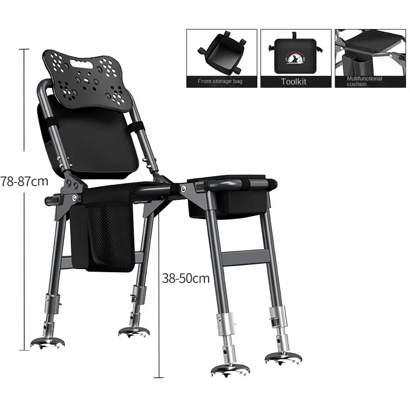 Портативная складная многофункциональная лампа для рыбалки легкое настольное
