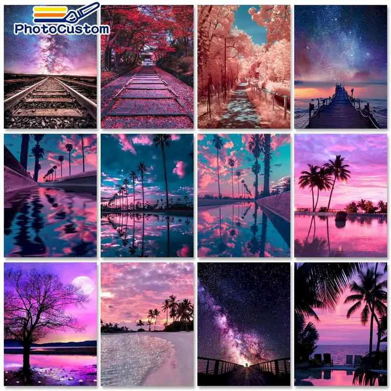 

Картина по номерам на холсте, 60x75 см