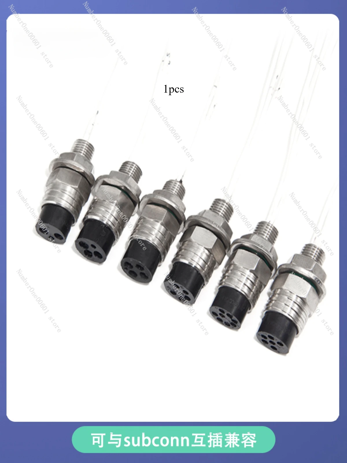 Разъем для глубокой воды микроводная плотная розетка ROV водонепроницаемая