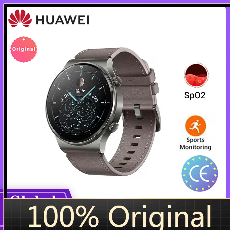 

Смарт-часы HUAWEI Watch GT 2 Pro, 14 дней автономной работы, GPS, Беспроводная зарядка, Kirin A1 GT2 Pro