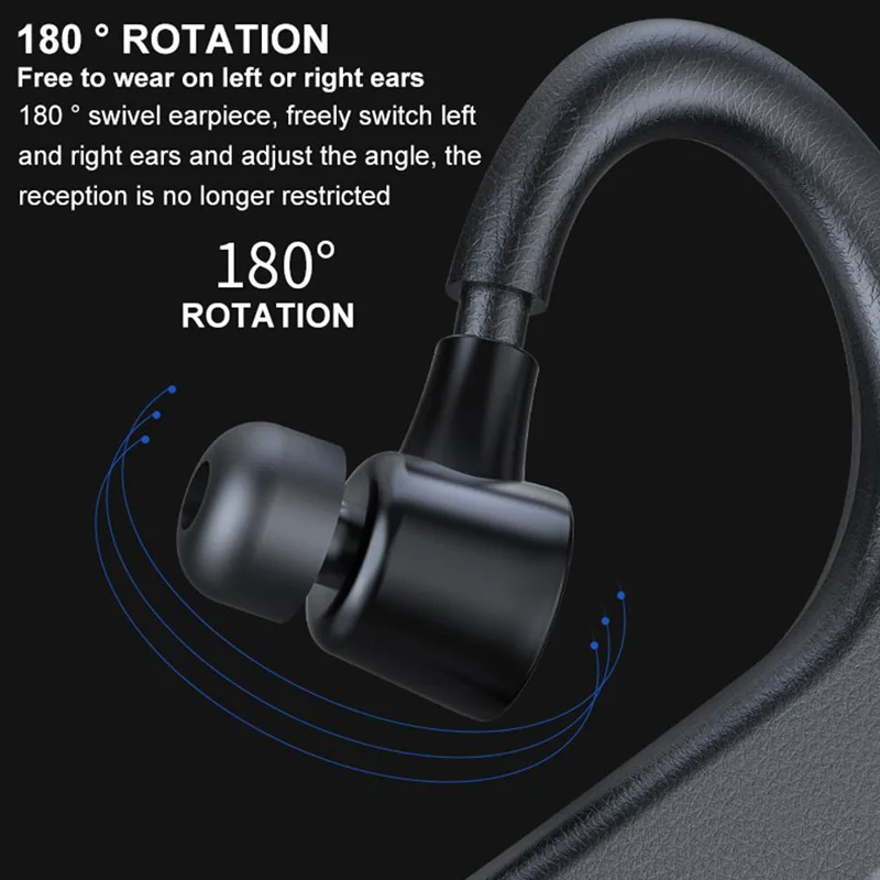 Новинка 2021 Bluetooth-гарнитура 5 0 спортивные наушники-вкладыши наушники для режима