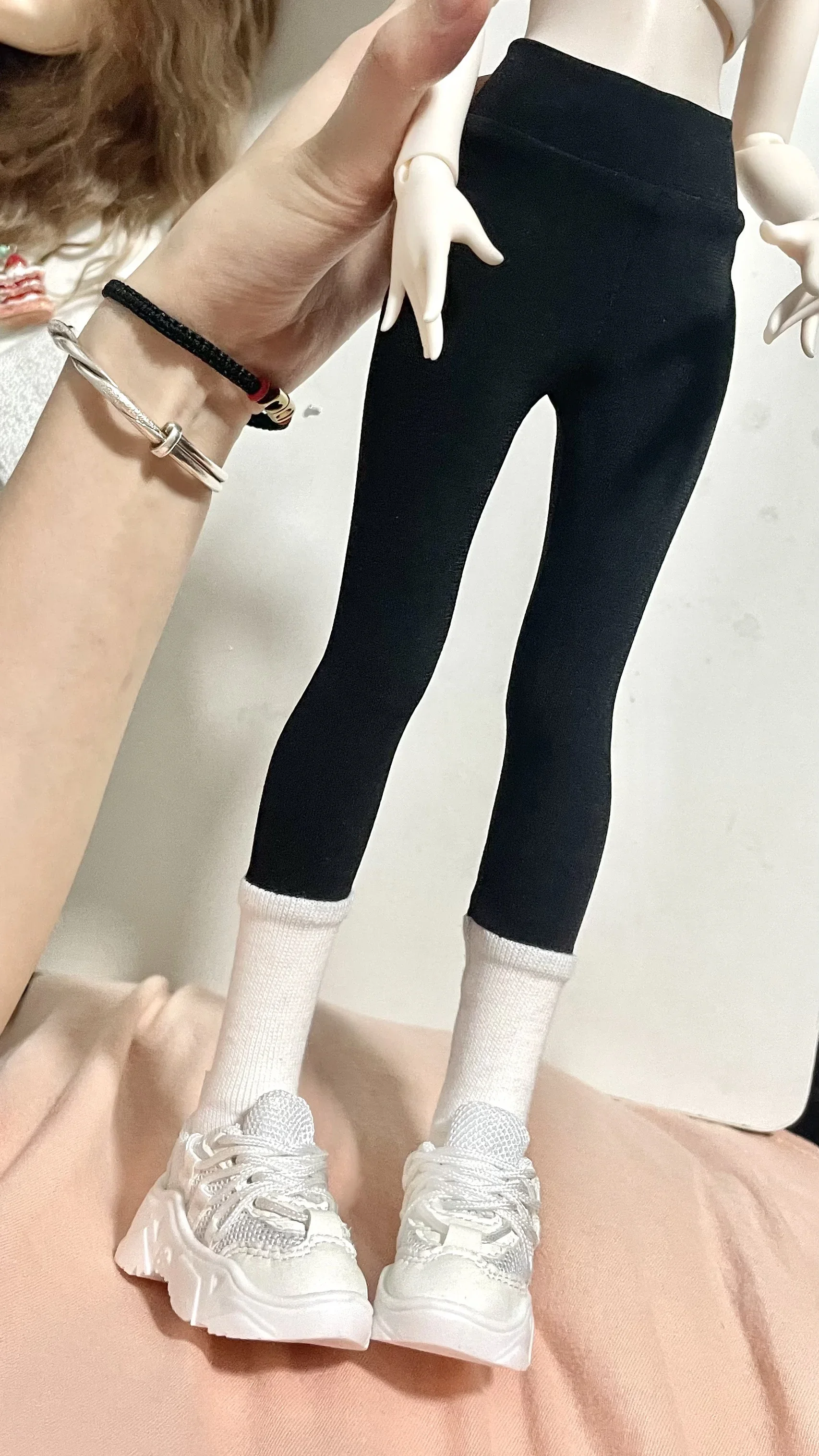 D04-B282 Детская игрушка ручной работы одежда для куклы BJD/SD 1/4 черные серые