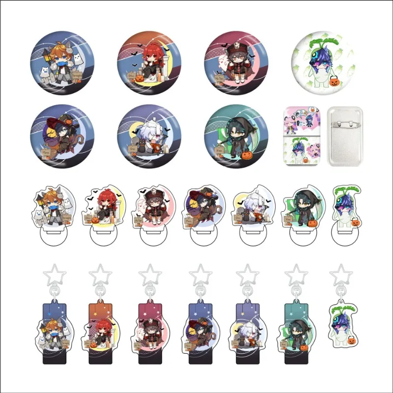 Брелок для ключей Yuan Shen женский брелок на день всех святых мужчин Ororon Xiao