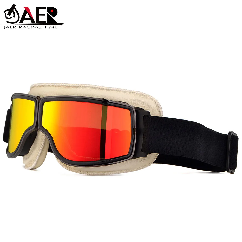 Винтажные очки в стиле ретро мотоциклетные для круизера мотокросса скутера