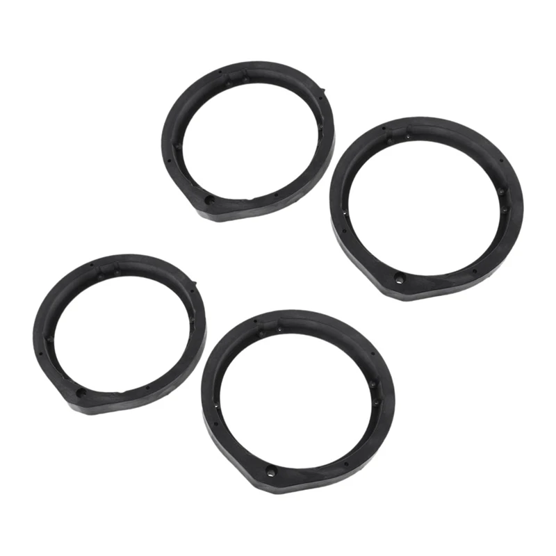 

4Pcs Black 6.5 Inch Car Speaker Mounting Spacer Adaptor Rings For Honda Civic Accord Crv Fit City