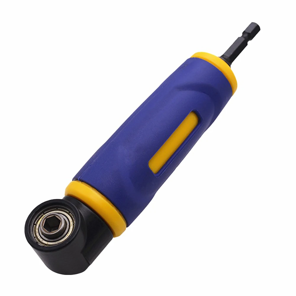 

Universal 90 Degree Angle Adapter Tool Screwdriver Electric Drill Extension Easy Release Accessory Universal Corner Bits Chuck
