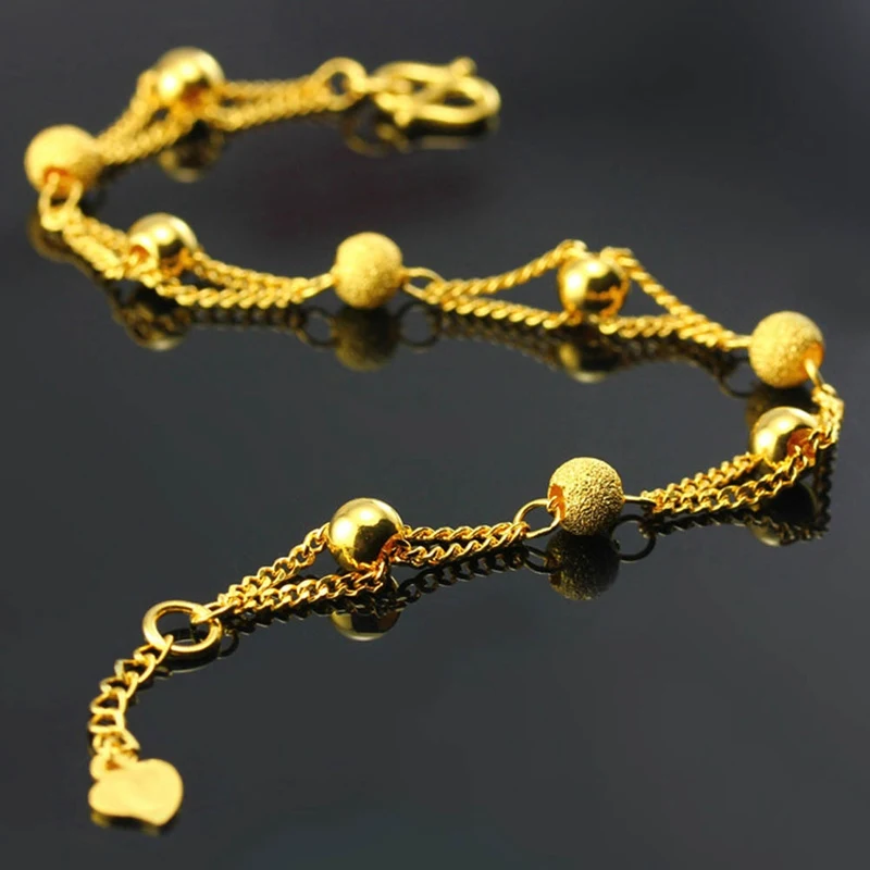 

New Style Pearl Bracelet Gold Color For Woman Bracelet Fashion Lady Temperament Bracelet Jewelry