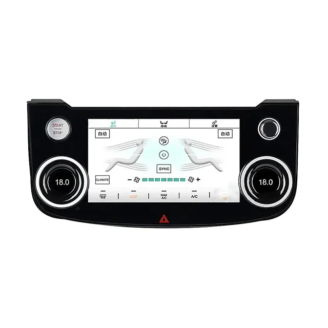 Панель кондиционера с ЖК-дисплеем 10 4 дюйма для Jaguar XE XEL XF XFL F-PACE 2015-2019 контроль