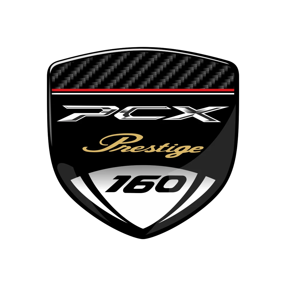 3D Resin Motorcycle Sticker Case for Honda PCX 125 150 PCX125 PCX150 PCX160 Decal | Decals & Stickers