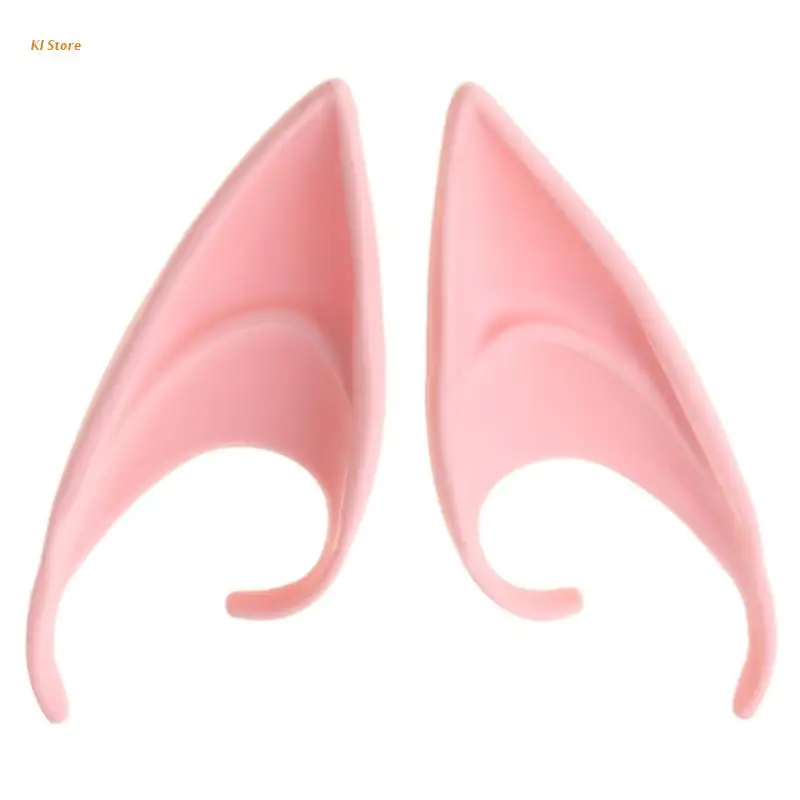 

Glitter Sequins Elf Ears Anime Fairy Cosplay Costume Halloween Party Props