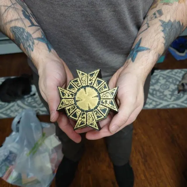

Working Lemarchand's Lament Configuration Lock Puzzle Box from Hellraiser
