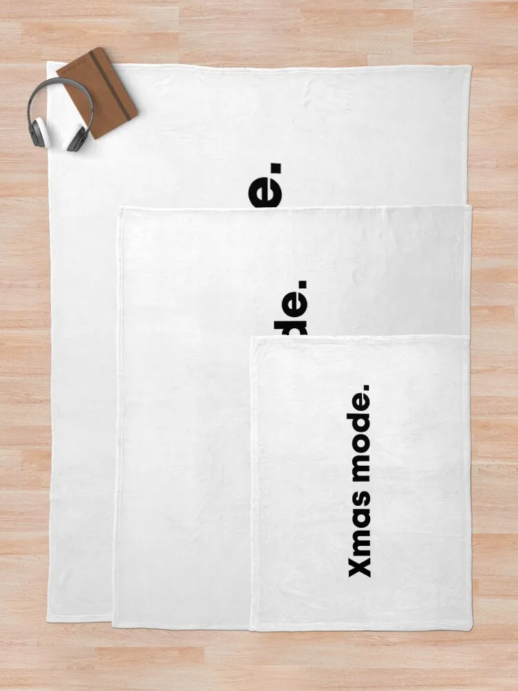 Рождественский режим. Типографическое эффектное одеяло роскошные утолщенные