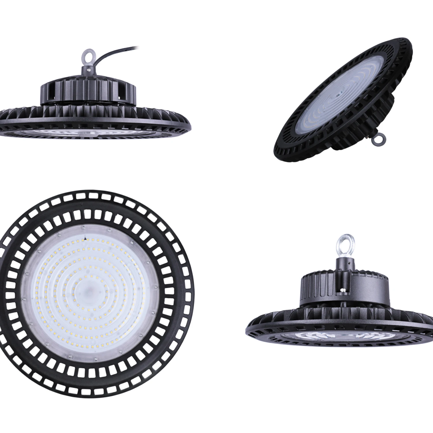 ufo high bay led luminaires deformable warehouse parking garage lighting fixtures adjustable 150W led highbay high bay light