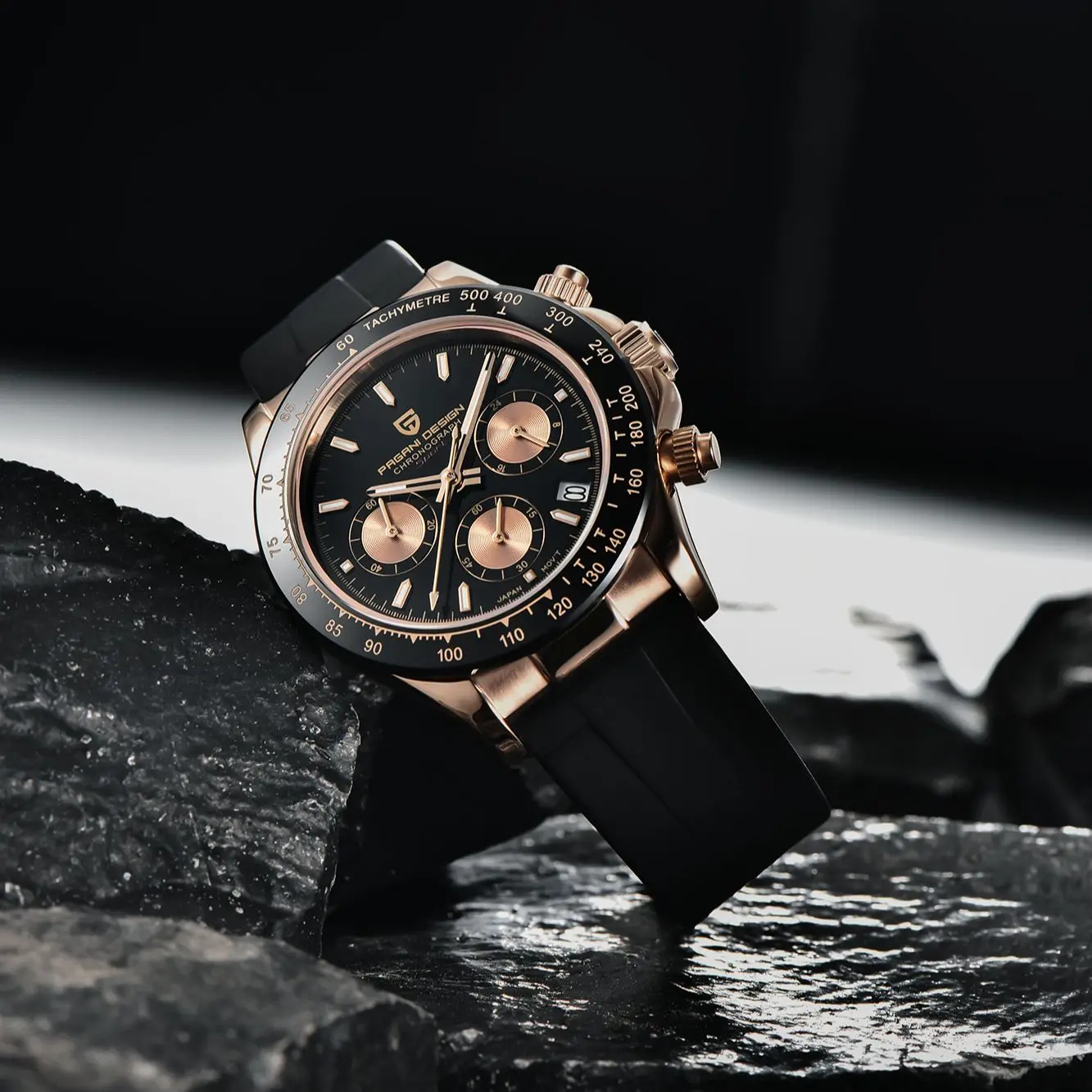 Скидка 2022 новые дизайнерские мужские кварцевые часы PAGANI, роскошные золотые наручные часы с автоматической датой, мужские водонепроницаемые часы с...