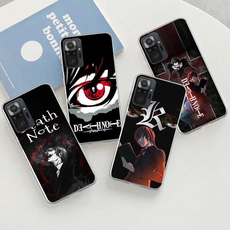 HZ-19 Death note Soft чехол для Moto G52 G42 G32 G23 G22 G14 G84 E32 G62 G04 G24 G72 G71 G73 G34 G20