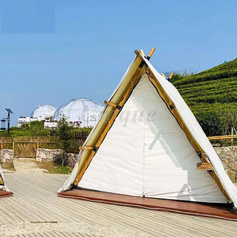 Рисунок 3 - Деревянный шатер ресторана треугольника