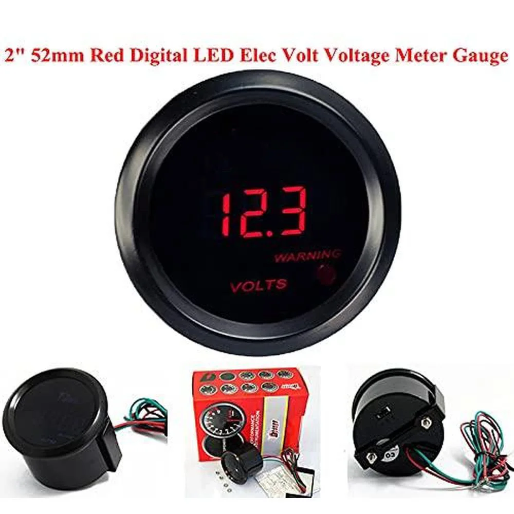 1 шт. цифровой светодиодный датчик напряжения для различных моделей транспортных