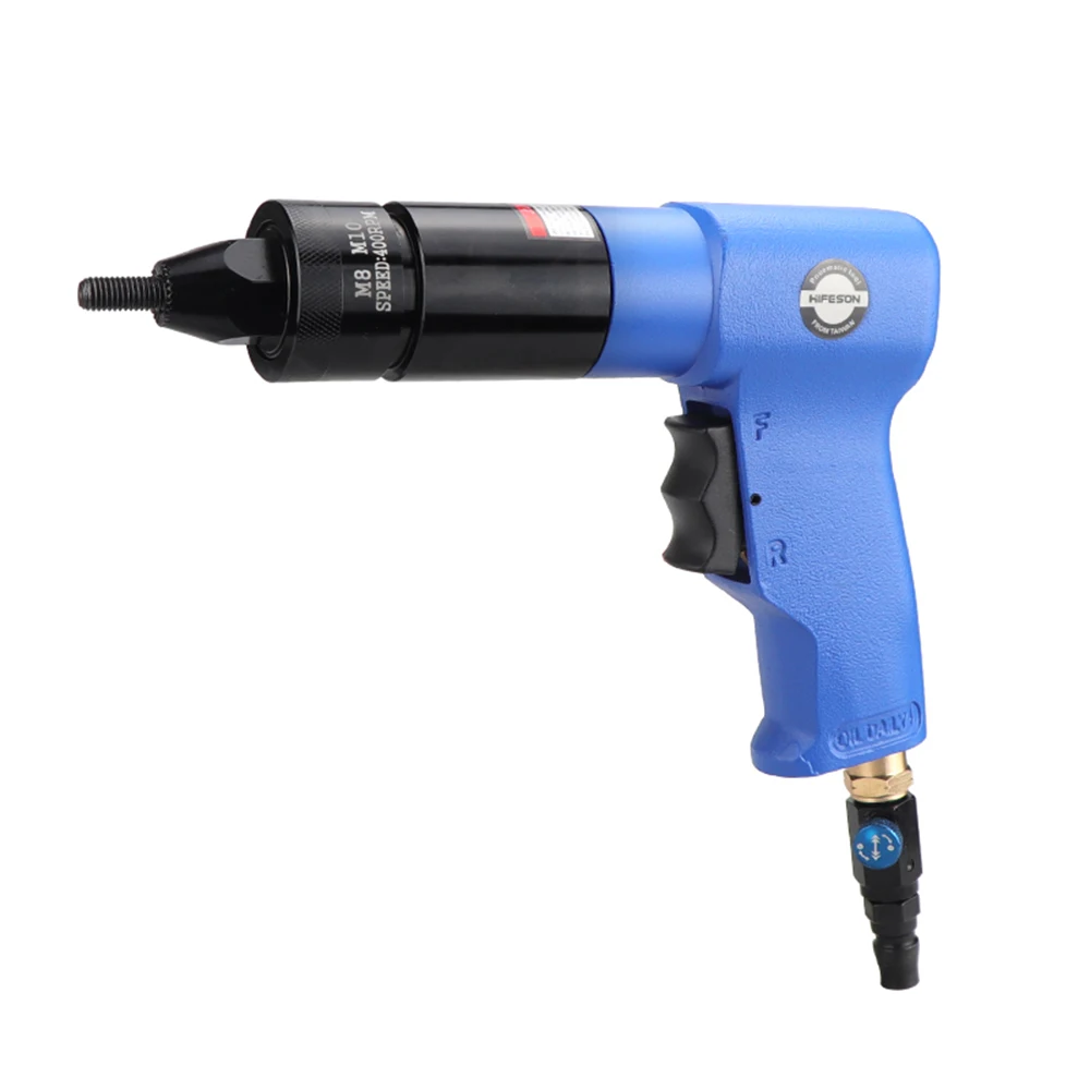 HIFESON Pneumatic Rivter Nut Rivet Gun Rivets Rivnut Tool Air Rivet nut tool For M3-M12