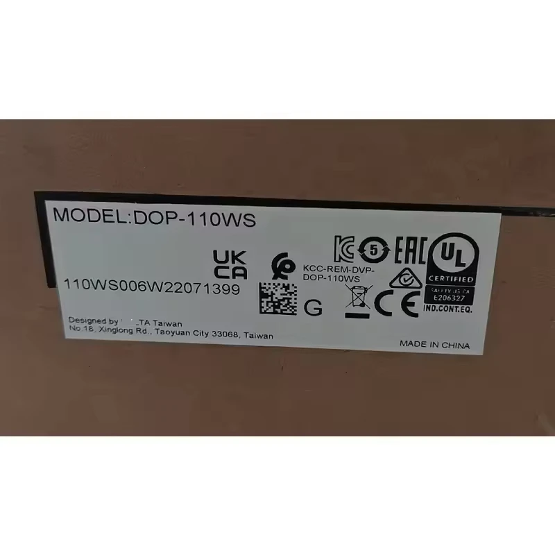 DOP-110WS 10-дюймовый сенсорный экран HMI DOP110WS ЖК-сенсорный и гарантия один год