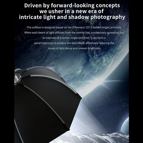 TRIOPO K3 Series 55см 65см 90см 120см Быстроустанавливаемый восьмиугольный софтбокс с креплением Bowens для светодиодного видеосвета Godox Aputure Sokani Studio
