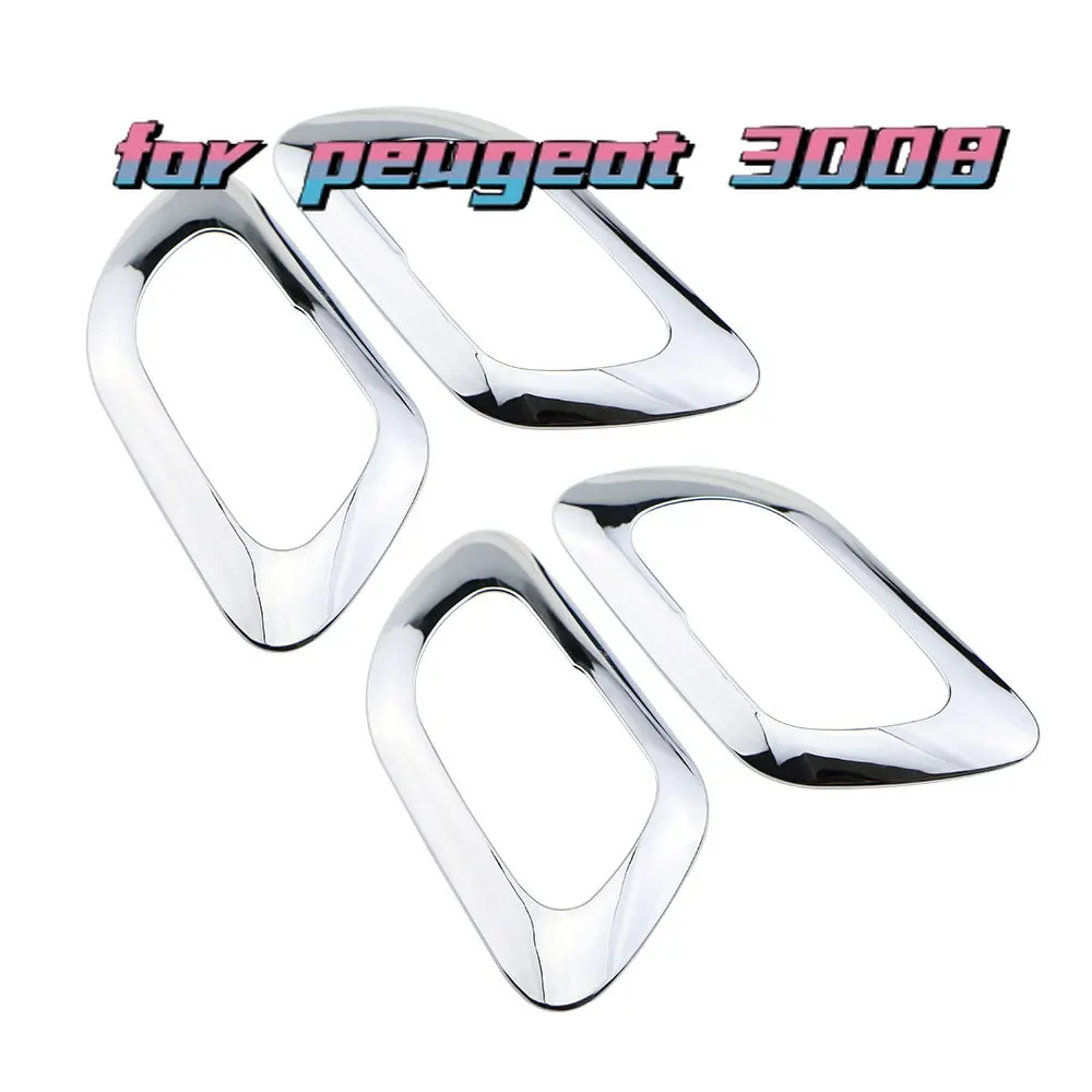 

Peugeot 3008 Хромированный Держатель Дверной Ручки, Автомобильная Кнопка, Крышка Переключателя Подъема Окна