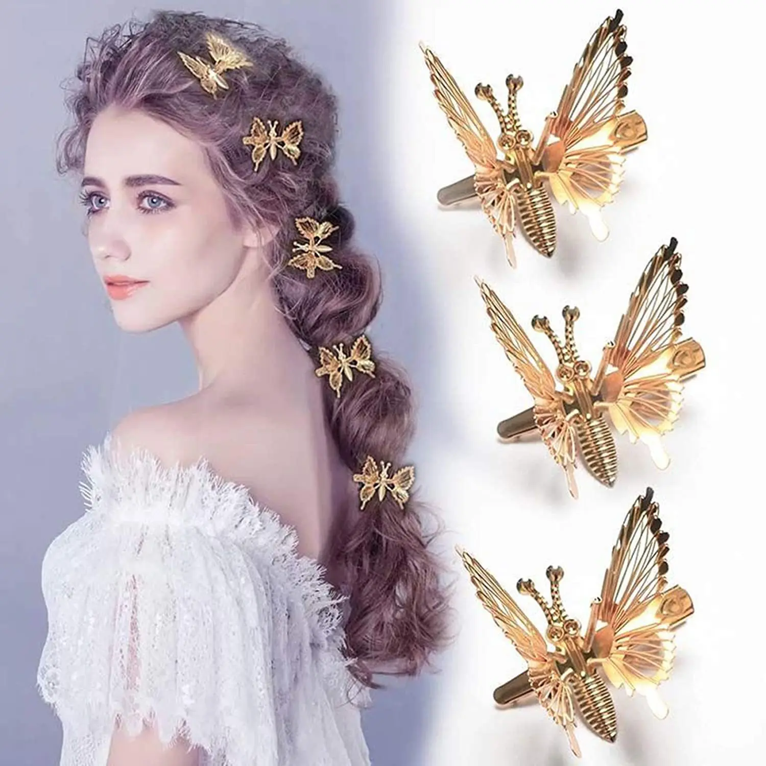 Trembling Side Clip Moving Hairwear Headdress