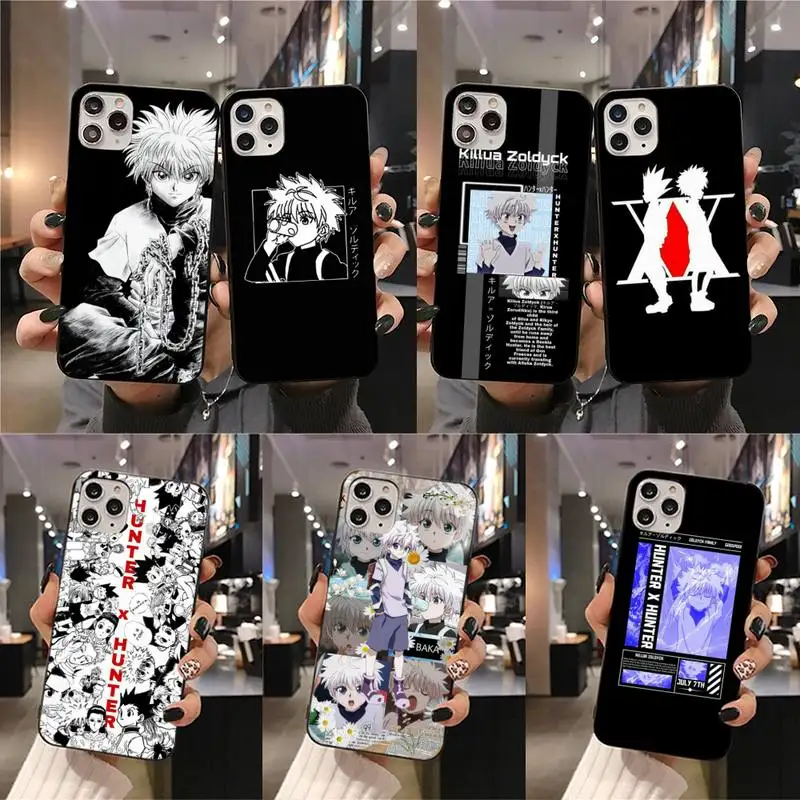 Чехол для телефона Hunter X Killua Gon iphone 13 12 11 Pro Mini XS Max 8 7 Plus SE 2020 XR |