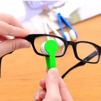 5pc multifunctional glasses cleaning rub two side glasses brush microfiber spectacles cleaner household glasses cleaning tools